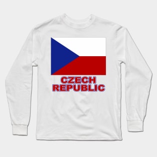 The Pride of the Czech Republic - Czech Flag Design Long Sleeve T-Shirt